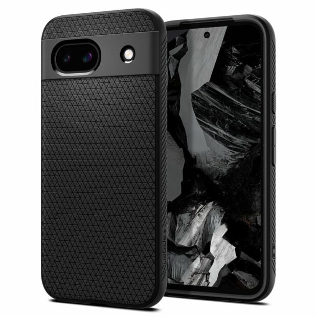Чохол Spigen Liquid Air до Google Pixel 8a Matte Black (ACS07257)