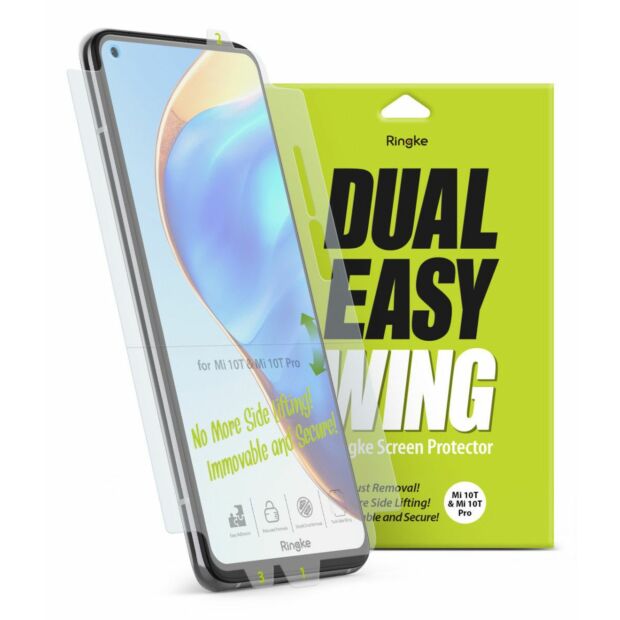Захисна плівка Fusion Dual Easy Wing для Xiaomi Mi 10 / 10 Mi Pro Clear (DWSG0009)