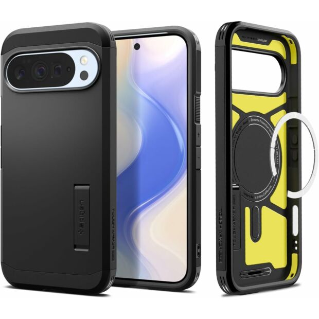 Чохол Spigen Tough Armor AI MagFit до Google Pixel 10 Pro XL Black (ACS09728)
