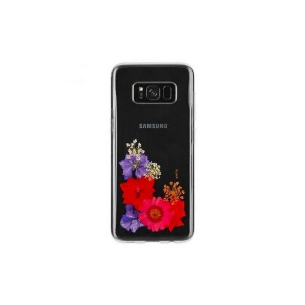 Чехол Flavr Real Flower Amelia для Samsung Galaxy S8 Plus Transparent