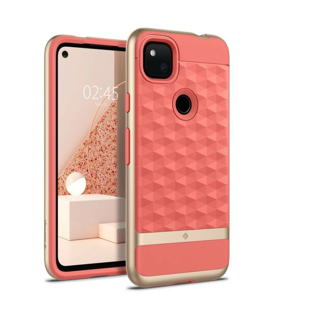 Чохол Caseology Parallax для Google Pixel 4a Coral Pink (ACS01009)