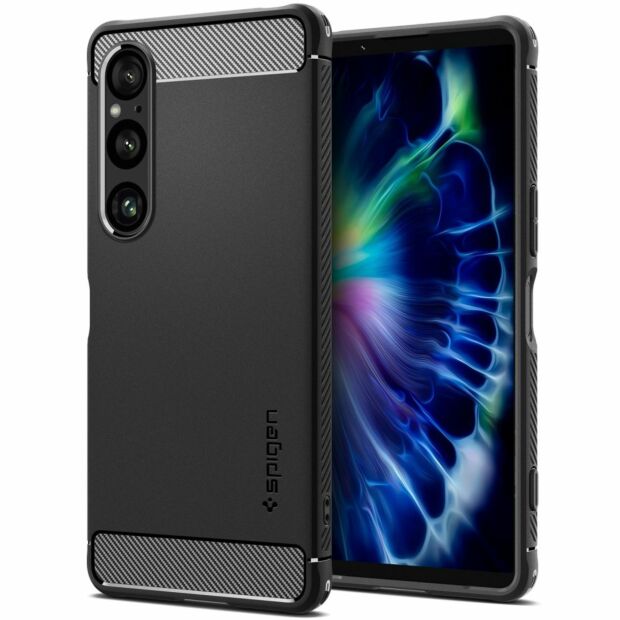 Чохол Spigen Rugged Armor до Sony Xperia 1 VI Matte Black (ACS08296)