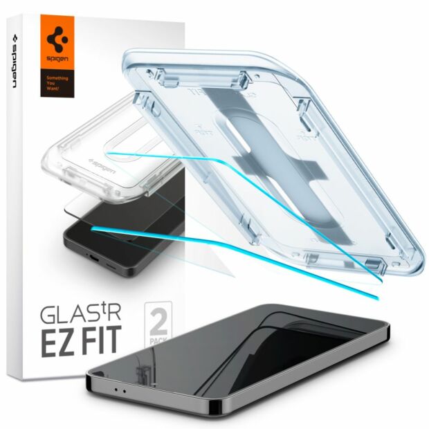 Защитное стекло Spigen Glas.tR EZ FIT 2-Pack для Samsung Galaxy S24+/S25+ Plus Clear (AGL07432)