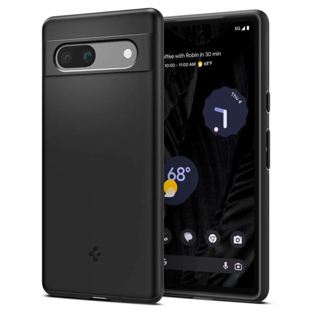 Чохол Spigen Thin Fit до Google Pixel 7a Black (ACS05814)