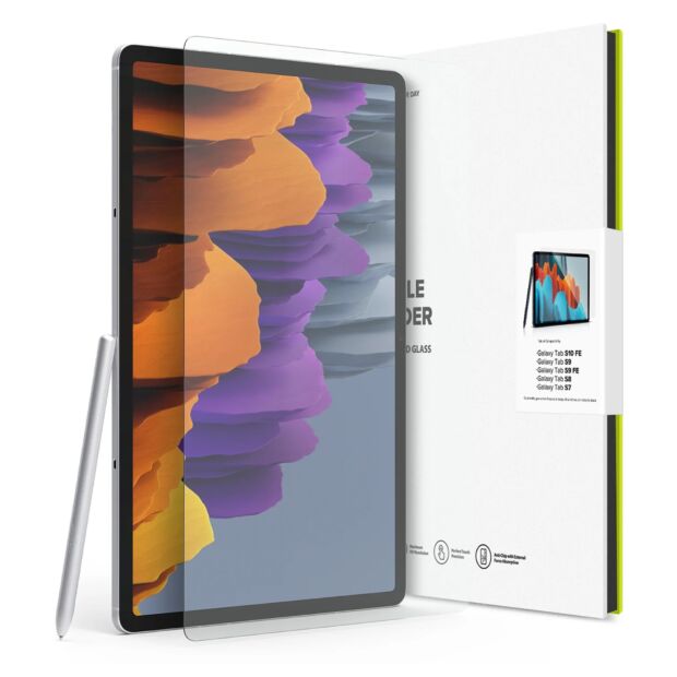Захисне скло Ringke Invisible Defender Glass Screen Protector до Galaxy Tab S10 FE/S9/S9 FE/S8/S7 Clear (G4as034)