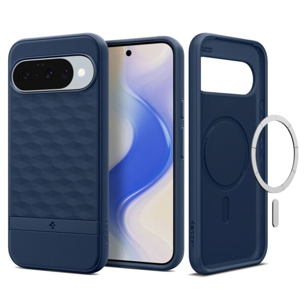 Чохол Spigen Parallax MagFit до Google Pixel 10/10 Pro Midnight Blue (ACS09710)
