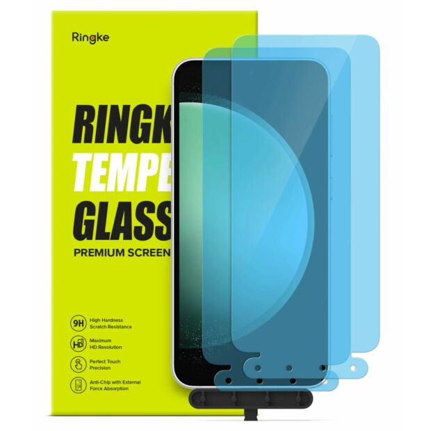 Защитное стекло Ringke Tempered Glass 2-pack для Samsung Galaxy S23 FE Clear (G4as124)