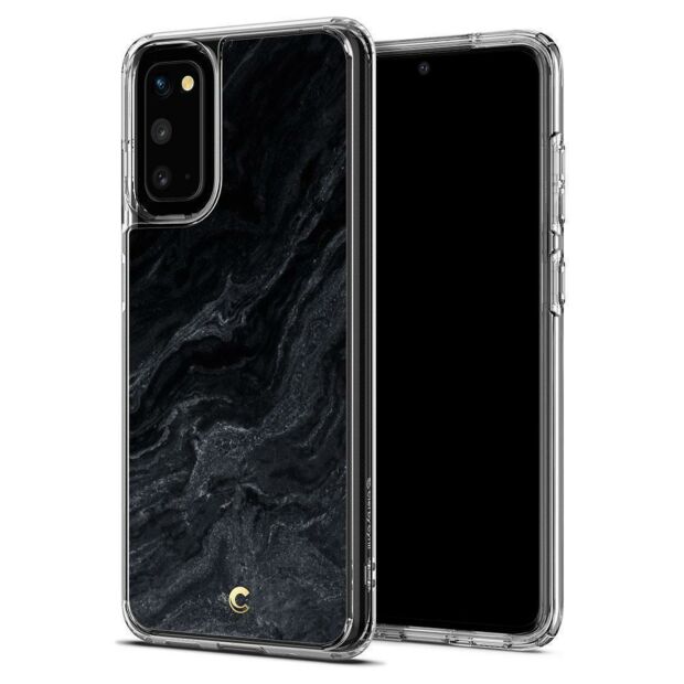 Чехол Spigen Ciel Cecile Crystal для Samsung Galaxy S20 Noir Marble (ACS00918)