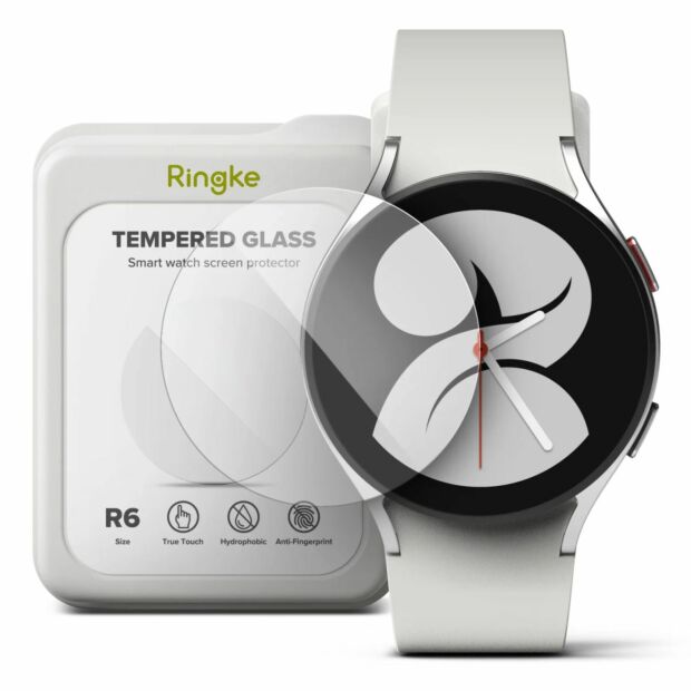 Защитное стекло Fusion Tempered Glass R6 4-pack для Samsung Galaxy Watch 6/7 44mm Clear (G4as053)