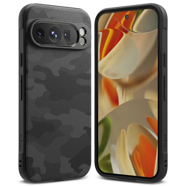 Чохол Ringke Onyx Design до Google Pixel 9 Pro XL Camo Black (OD917E245)