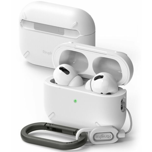 Чехол Fusion Layered для Apple AirPods Pro 2 White (EC677002RS)