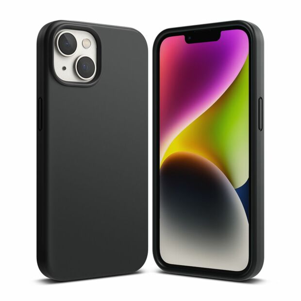 Чохол Fusion Silicone до iPhone 14 Plus Black (SI002E55)