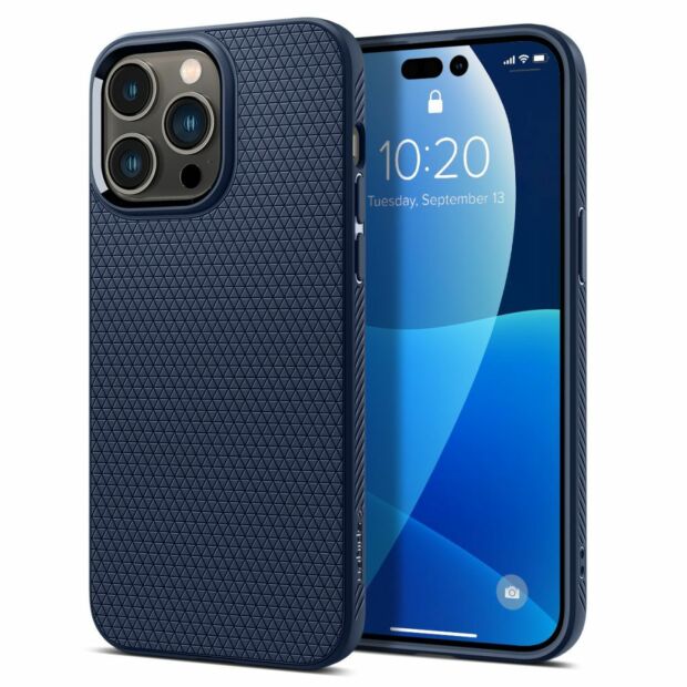 Чохол Spigen Liquid Air до iPhone 14 Pro Navy Blue (ACS04958)
