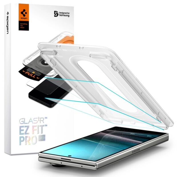 Захисне скло Spigen Glas.tR EZ FIT Pro HD 2-Pack до Samsung Galaxy Fold 7 Clear (AGL09579)