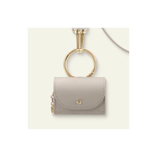 Чехол Cyrill Mini Bag для Apple AirPods Pro 2 Dark Beige (ACS05329)
