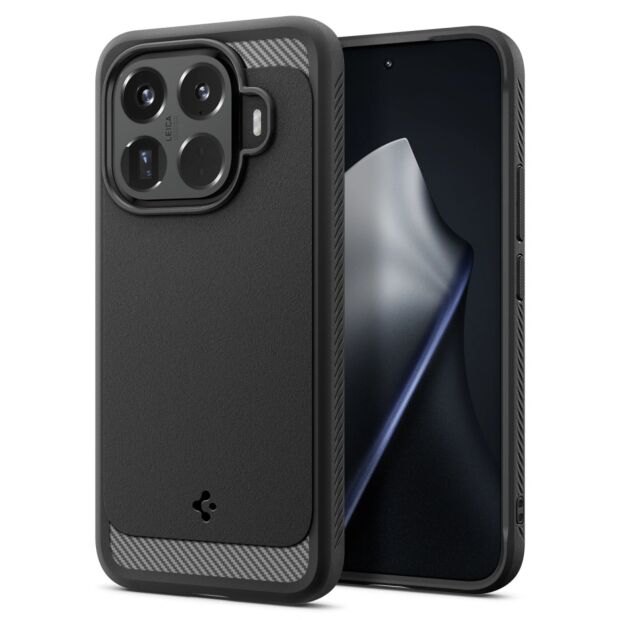 Чохол Spigen Rugged Armor до Xiaomi 15T Pro Matte Black (ACS11152)