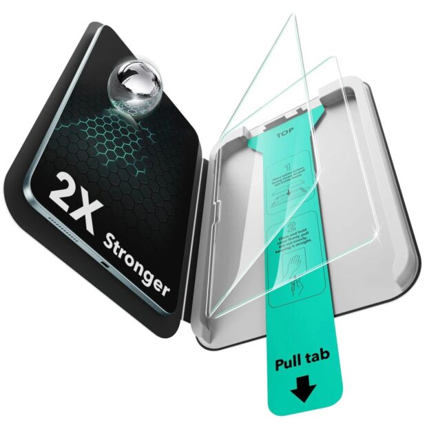 Защитное стекло ESR UltraFit Classic Tempered Glass 2-pack для iPad Air 11'' (2024/2025/2026) Clear (1E11700102)