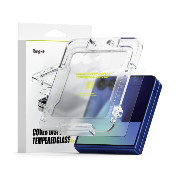 Захисне скло Ringke Cover Display Easy Slide Tempered Glass Pro 2-Pack для Samsung Galaxy Flip 7 Clear (G4as1115)