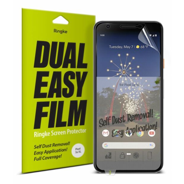 Защитная плёнка Fusion Dual Easy Film для Google Pixel 3a XL Clear (ESGG0003)