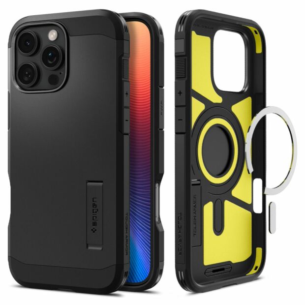 Чехол Spigen Tough Armor AI MagFit для iPhone 16 Pro Black (ACS08146)