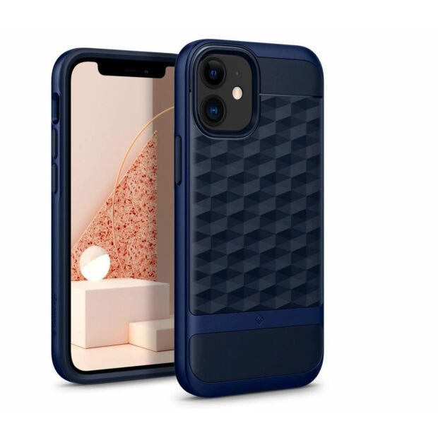 Чохол Caseology Parallax для iPhone 12 Mini Midnight Blue (ACS01763)