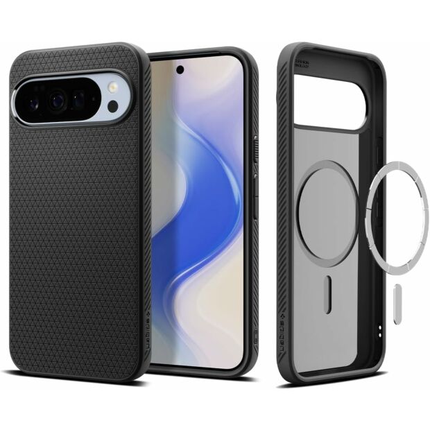 Чохол Spigen Liquid Air MagFit до Google Pixel 10 Pro XL Matte Black (ACS09718)