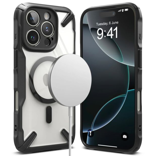 Чехол Ringke Fusion X Magnetic для iPhone 16 Pro Max Black (FXMG905E55)