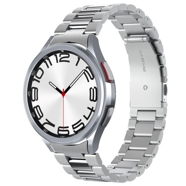 Ремешок Spigen Modern Fit Band 316L для Samsung Galaxy Watch 6 Classic 47mm Silver (AMP06489)