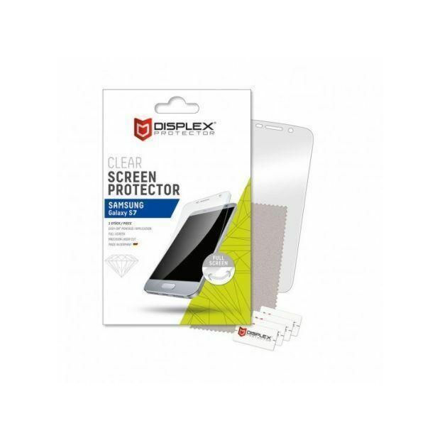 Защитная пленка Displex Full Screen для Samsung Galaxy S7 Edge Blue