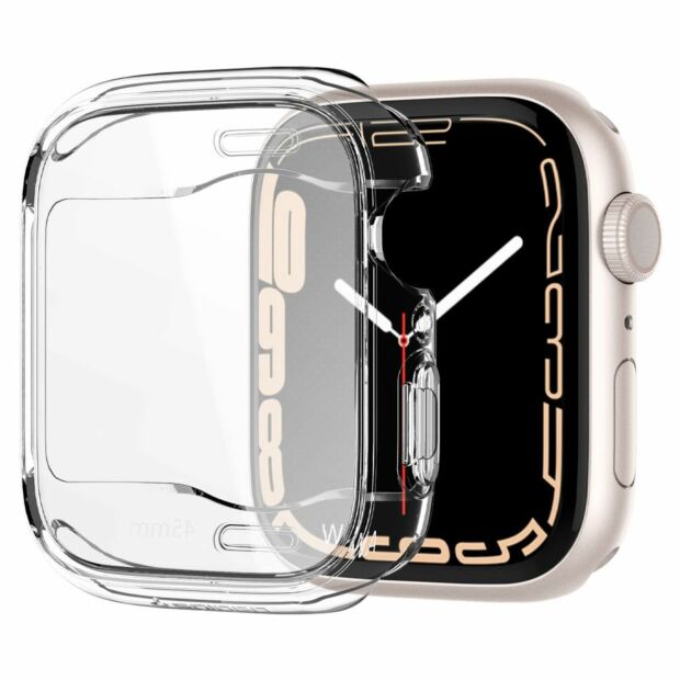 Чохол Spigen Hybrid Ultra до Apple Watch 7/8/9 45mm Crystal Clear (ACS04180)