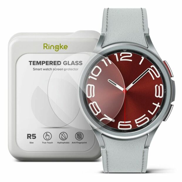 Захисне скло Fusion Tempered Glass R5 (4шт.) до Samsung Galaxy Watch 6 Classic 47mm Clear (G4as054)