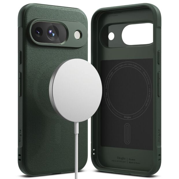 Чохол Ringke Onyx Magnetic до Google Pixel 9 Dark Green (OMG946E75)