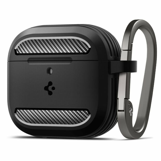 Чохол Spigen Rugged Armor case до Apple AirPods 4 Black (ACS08642)