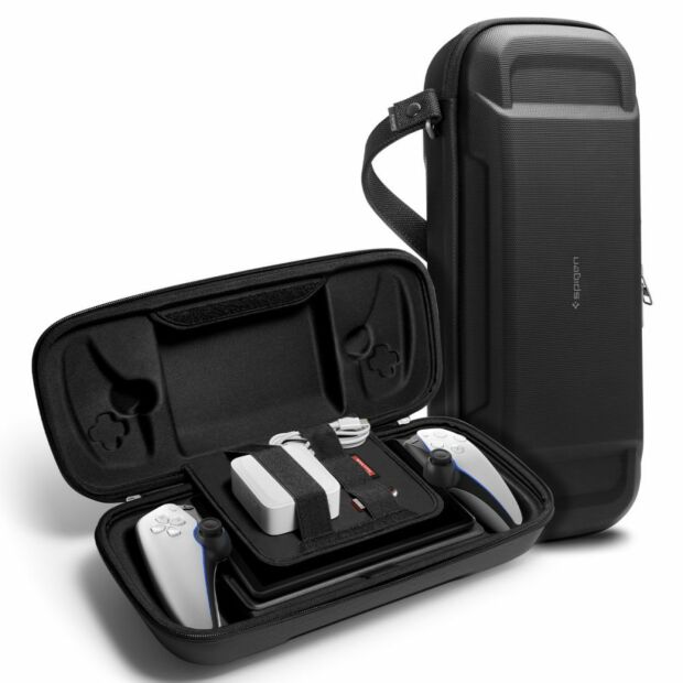 Футляр Spigen Rugged Armor Pro Pouch для Sony PlayStaition Portal Black (AFA07236)