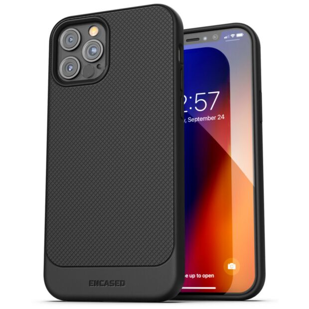 Чехол Encased Thin Armor для iPhone 12 Pro Max Black (TA129BK)