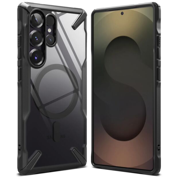 Чохол Ringke Fusion X Magnetic до Samsung Galaxy S25 Ultra Black (FXMG988E55)