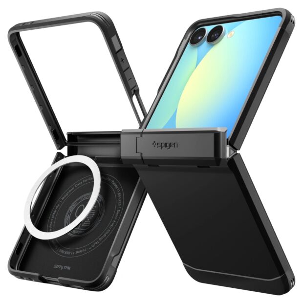 Чохол Spigen Tough Armor Pro MagFit до Samsung Galaxy Flip 7 Black (ACS09561)