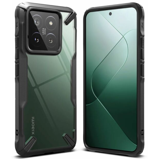 Чохол Ringke Fusion X до Xiaomi 14 Black (FX853E55)