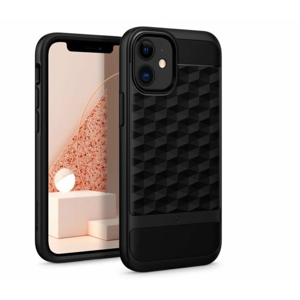 Чохол Caseology Parallax для iPhone 12 Mini Matte Black (ACS01762)