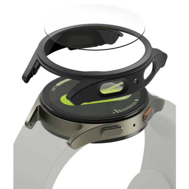 Чехол Ringke Slim + Glass Combo для Galaxy Watch 7 40mm Matte Black (CBS87703RS)