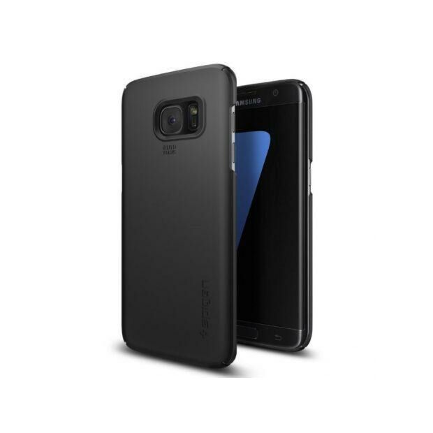 Чехол Spigen Thin Fit для Samsung Galaxy S7 Edge Black (556CS20029)