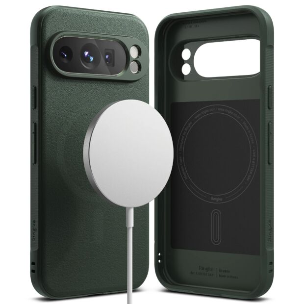Чохол Ringke Onyx Magnetic до Google Pixel 9 Pro Dark Green (OMG943E75)