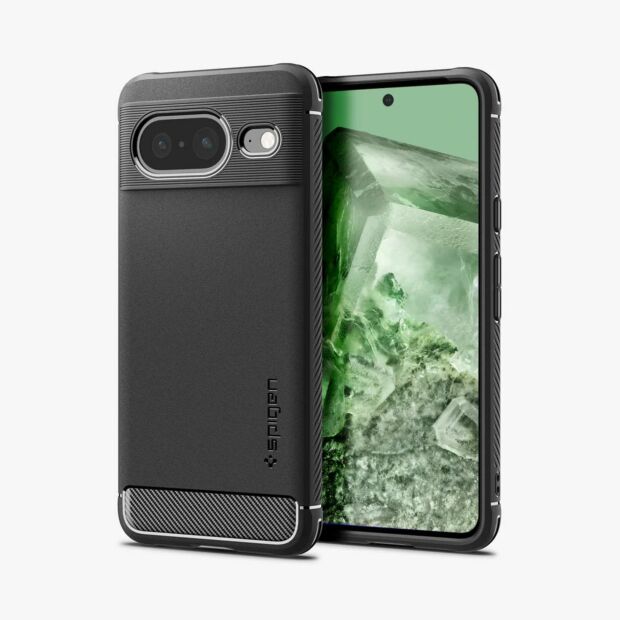 Чехол Spigen Rugged Armor для Google Pixel 8 Matte Black (ACS06277)