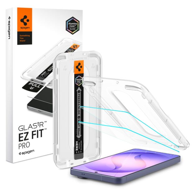 Захисне скло Spigen Glas.tR EZ FIT Pro AR (Anti-Reflection) 2-Pack до Samsung Galaxy S26 Ultra Matte Clear (AGL11069)