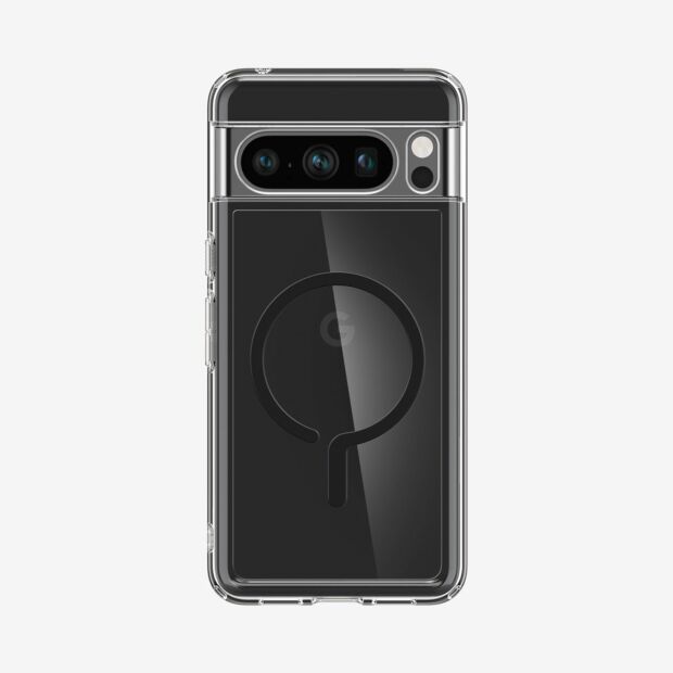 Чохол Spigen Ultra Hybrid Metal Ring MagFit до Google Pixel 8 Pro Black (ACS06318)
