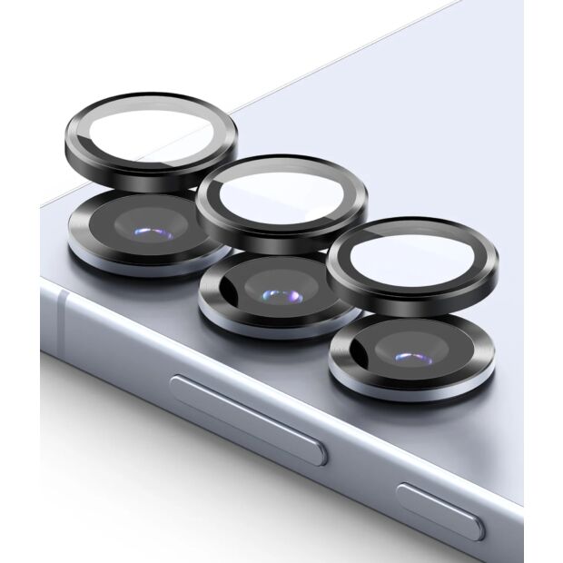 Захисне скло на камеру Ringke Camera Lens Frame 2-pack до Samsung Galaxy S25 Black (CLF1G1005)