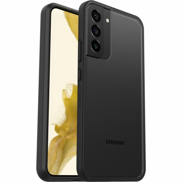 Чохол OtterBox React до Samsung Galaxy S22 Plus Black Crystal Clear/Black (77-86613)