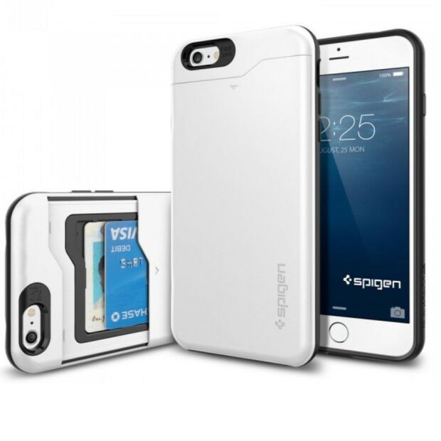 Чохол Spigen Slim Armor CS для iPhone 6/6S Jet Plus White (sgp10911)