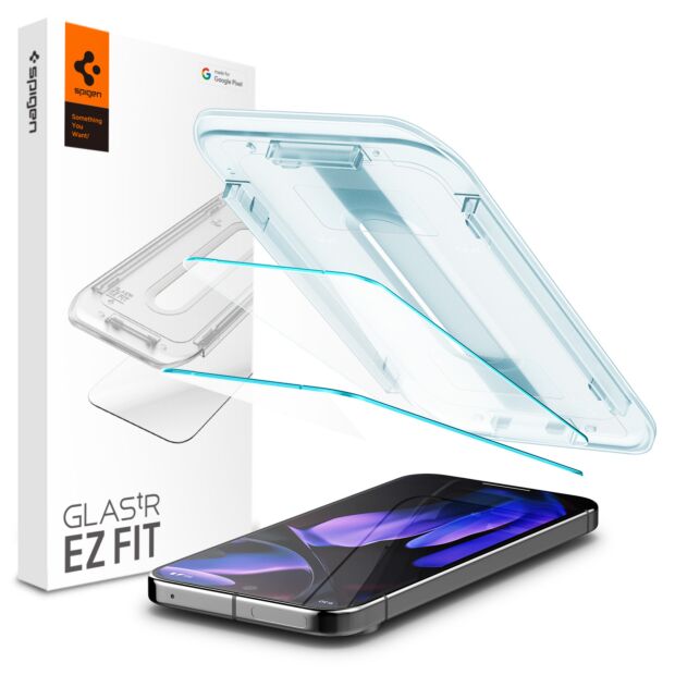 Захисне скло Spigen Glas.tR EZ FIT 2-Pack до Google Pixel 9 Pro XL/10 Pro XL Clear (AGL08445)