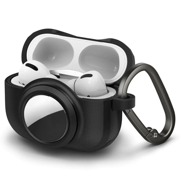 Чехол Spigen Tag Armor Duo для Apple AirPods Pro 1 Black (ACS03167)